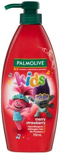 BIG W Palmolive Naturals Kids 3-1 Shampoo, Conditioner & Bodywash Strawberry 700mL offer