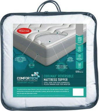 BIG W Tontine Comfortech Cool Max Reversible Mattress Topper offer
