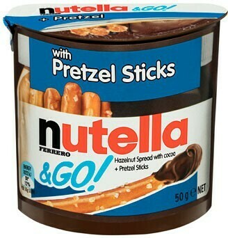 BIG W Nutella & Go! With Pretzel Sticks - 50g offer