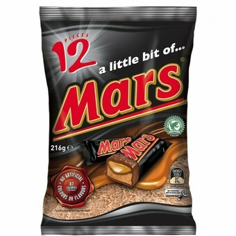 BIG W Mars Bar 12 Piece Medium Share Pack 216g offer