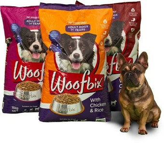 BIG W Woofbix Dry Dog Food Varieties 15kg offer