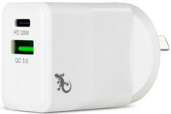 BIG W Gecko Wall Charger Dual 20W USB-C offer