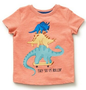 BIG W Dymples Organic Cotton Tee - Orange offer
