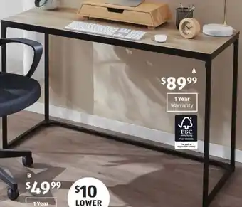 ALDI Home Study Desk offer