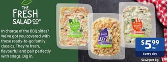 ALDI The Fresh Salad Co. offer
