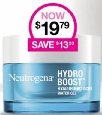 Priceline Neutrogena Hydro Boost Hyaluronic Acid Water Gel offer