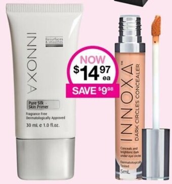 Innoxa Entire Range