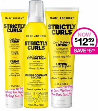 Priceline Marc Anthony Haircare Range offer
