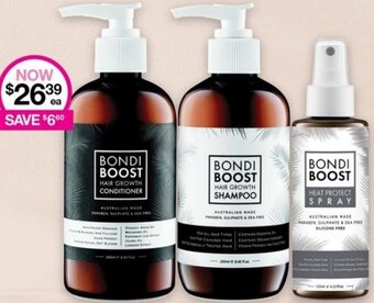 Priceline Bondi Boost Haircare Range offer