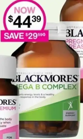 Priceline Blackmores Mega B Complex offer