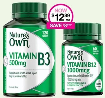 Priceline Nature's Own Selected Products offer