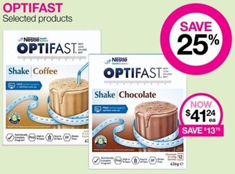 Priceline Optifast Selected Products offer