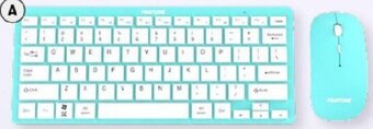 BIG W Pantone Mini Scissor Switch Wireless Keyboard and Mouse Combo offer