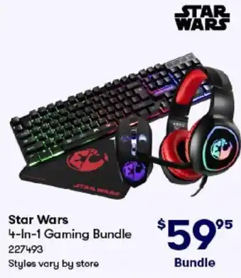 BIG W Star Wars 4-in-1 Gaming Bundle offer