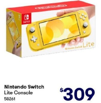BIG W Nintendo Switch Lite Console offer