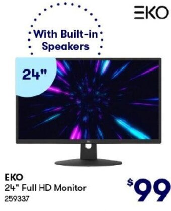 BIG W EKO 24" full HD Monitor offer