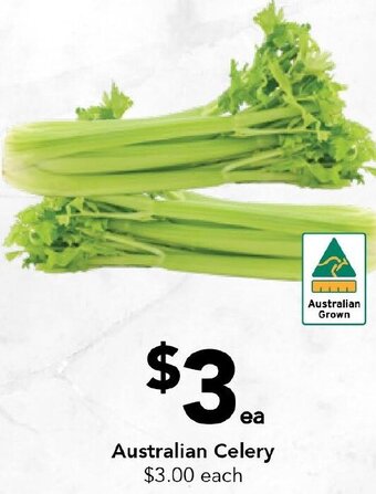 Drakes Australian Celery offer