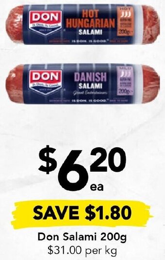 Drakes Don Salami 200g offer