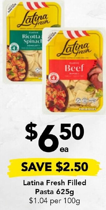 Drakes Latina Fresh Filled Pasta 625g offer