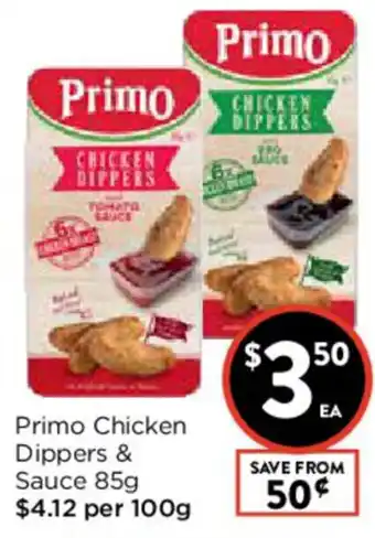 Foodworks Primo Chicken Dipper & Sauce 85g offer