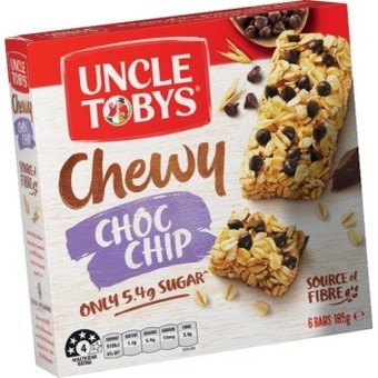 IGA Uncle tobys muesli bars 6 pack selected varieties offer