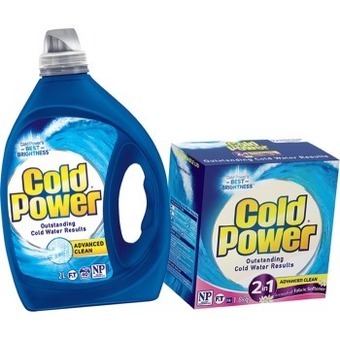 IGA Cold power laundry liquid 1.8-2 litre or powder 1.8-2kg selected varieties offer
