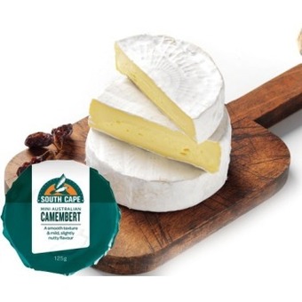IGA South cape mini camembert or brie cheese 125g offer