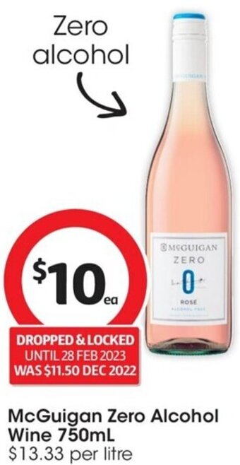 McGuigan Zero Alcohol Wine 750ml