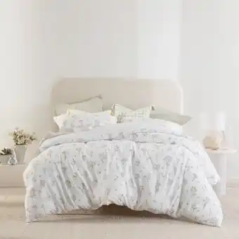Pillow Talk Aubrey floral quilt cover set by essentials offer