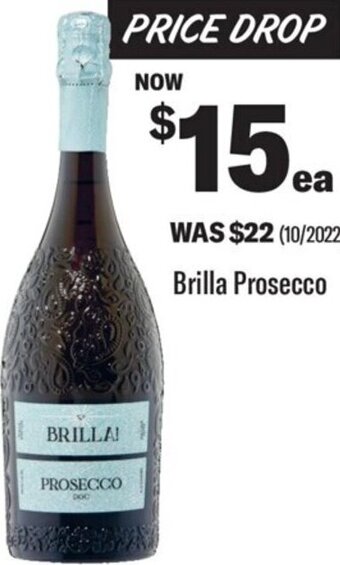 Coles Brilla Prosecco offer