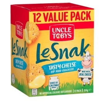Coles Uncle tobys le snak value pack 264g offer