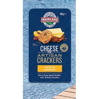Coles Mainland cheese & crackers 36g-38g offer