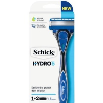 Coles Schick hydro 5 razor kit with 2 blades 1 pack offer