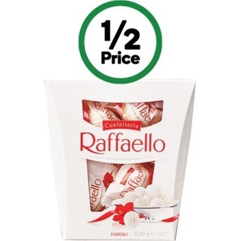 Woolworths Raffaello ballotin 230g offer