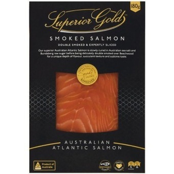 Woolworths Superior gold smoked salmon 180g offer