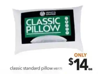 Cheap as Chips Classic Standard Pillow MB171 offer