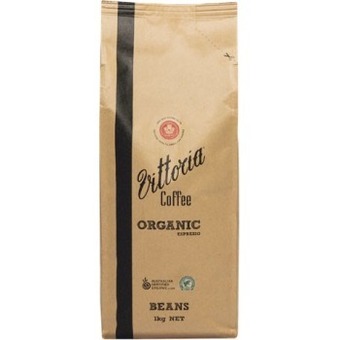 Woolworths Vittoria organic coffee beans 1 kg offer