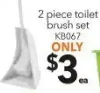 Cheap as Chips Toilet Brush Set 2 Piece offer