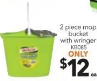 Cheap as Chips Mop Bucket with Wringer 2 Piece offer
