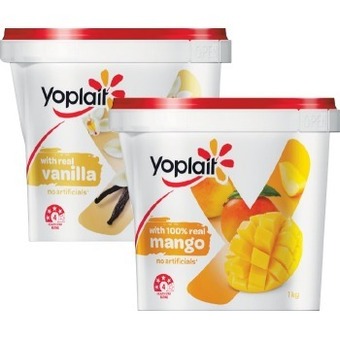 Woolworths Yoplait yoghurt 1 kg offer