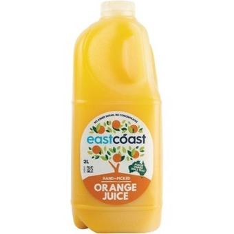 Eastcoast juice 2 litre