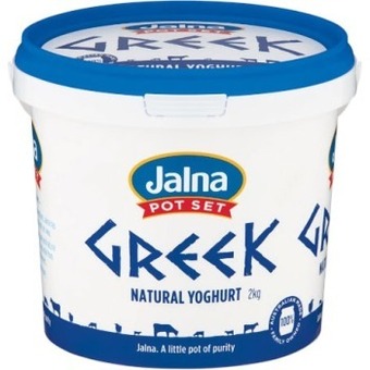 Woolworths Jalna greek yoghurt 2 kg offer