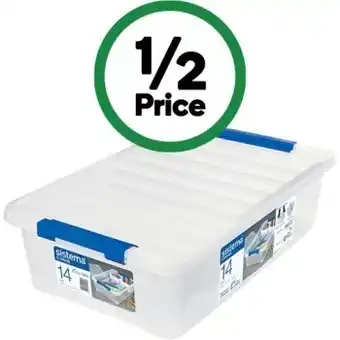 Woolworths Sistema storage 14 litre offer