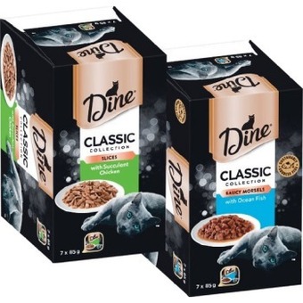 Woolworths Dine wet cat food pk 7 x 85g offer