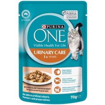 Woolworths Purina one wet cat food pouch 70g offer