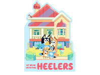 BIG W Bluey: At Home with the Heelers: A Shaped Board Book offer