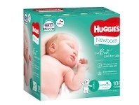 BIG W Huggies Newborn Nappies Size 1 (Up to 5kg) 108 Pack (Jumbo) offer
