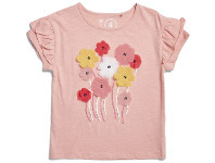 BIG W K-D 3D Flower Tee Sizes 1-7 offer
