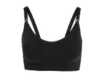 BIG W Brilliant Basics Seamfree Wirefree Maternity Bra Sizes 10-20 - Black offer