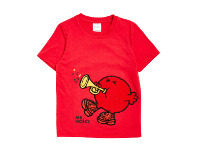 BIG W Mr. Men Kids Mr. Noisy Embroidered Tees Sizes 1-5 offer